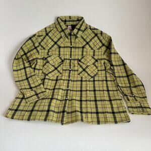 Levi's Women's Dylan Relaxed Loose Snaps Button Down Western Shirt Size M NWT